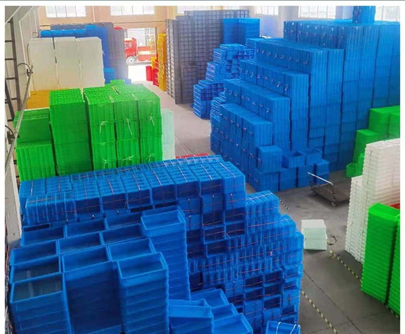 Manufacturer Warehouse Industrial Crates Stackable Plastic Container Turnover Box